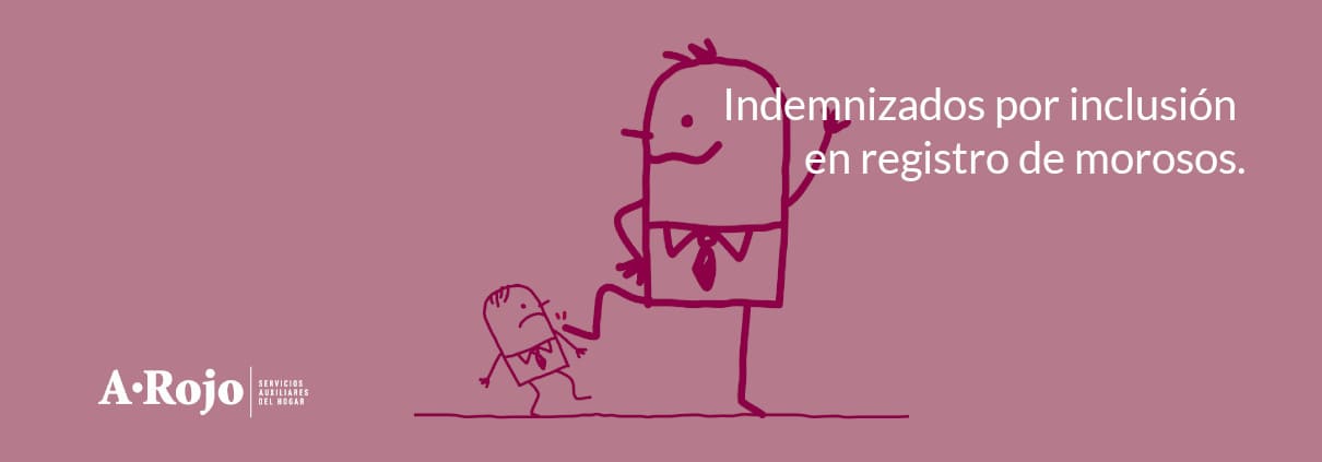 Imagen del artículo «Indemnizados por inclusión en registro de morosos»