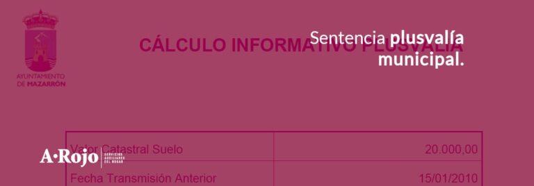 Imagen del artículo «Sentencia plusvalía municipal»