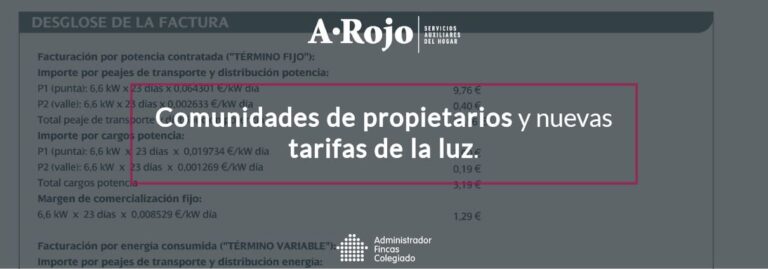 Imagen del artículo «Comunidades de propietarios y nuevas tarifas eléctricas 2.0TD»